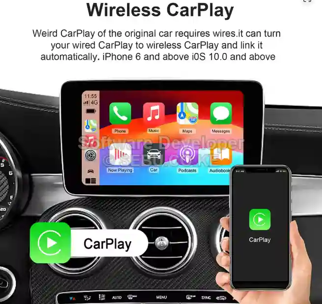 Android 13 Tv Box Smart Carplay Ai Box Wifi Wireless Android Auto