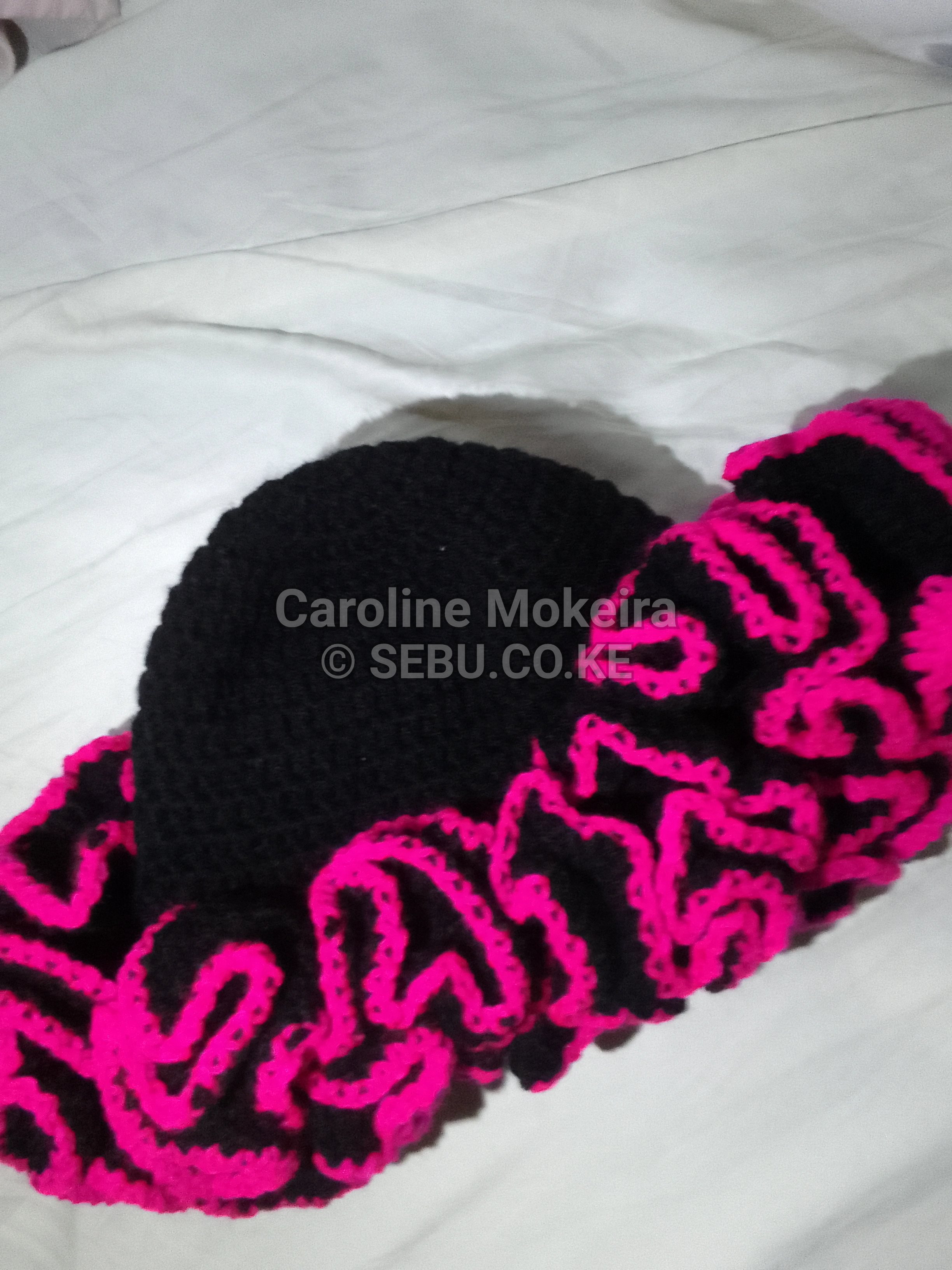 Ruffle Hat Available