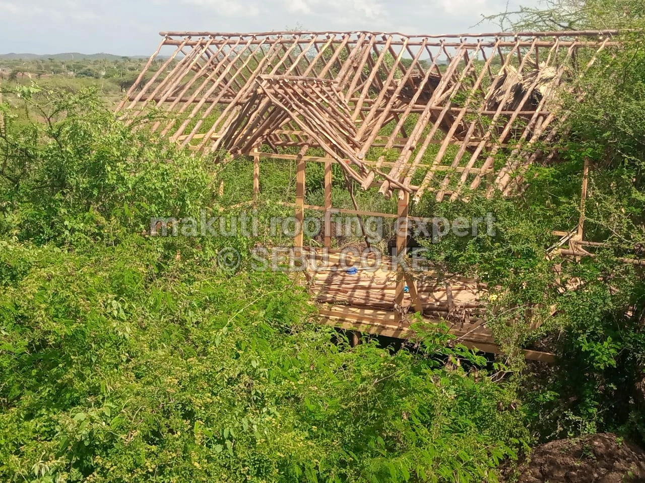 Makuti And Sisal Poles For Sale