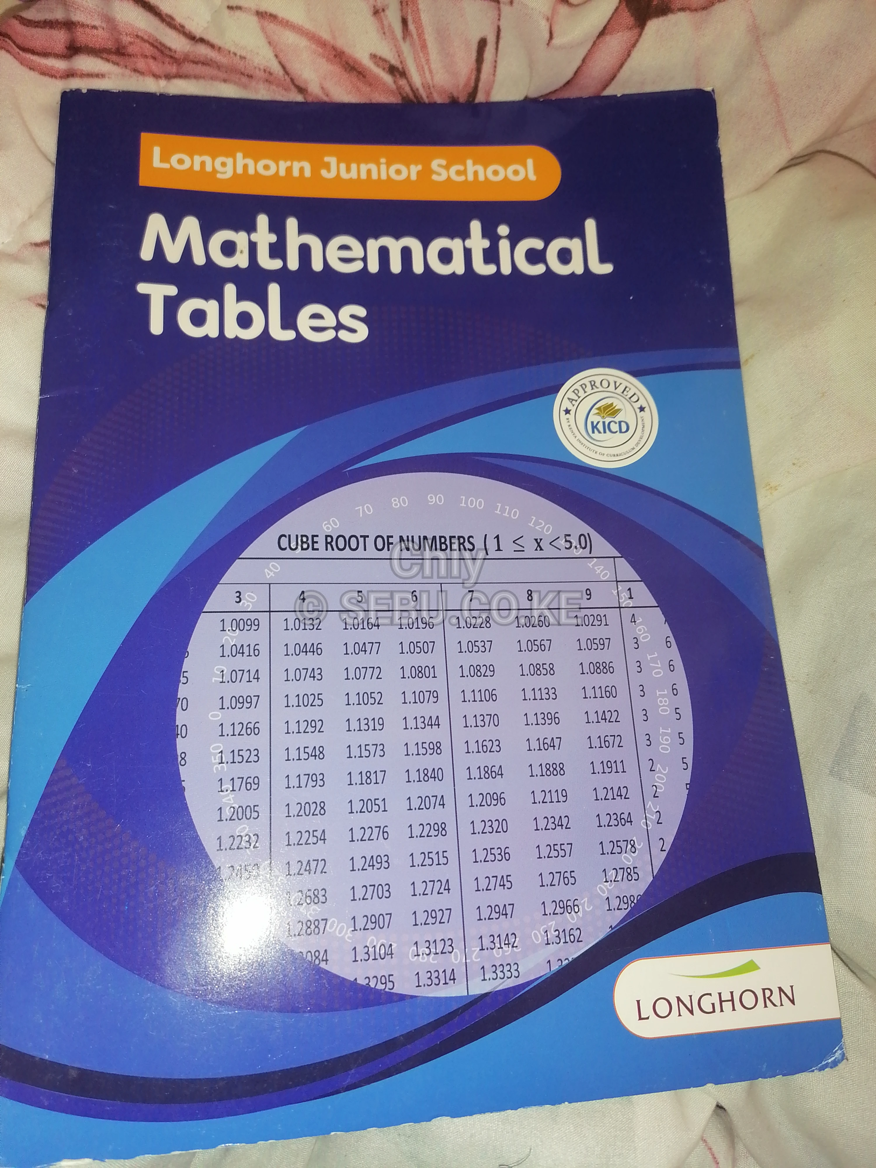 Junior School Mathematical Tables