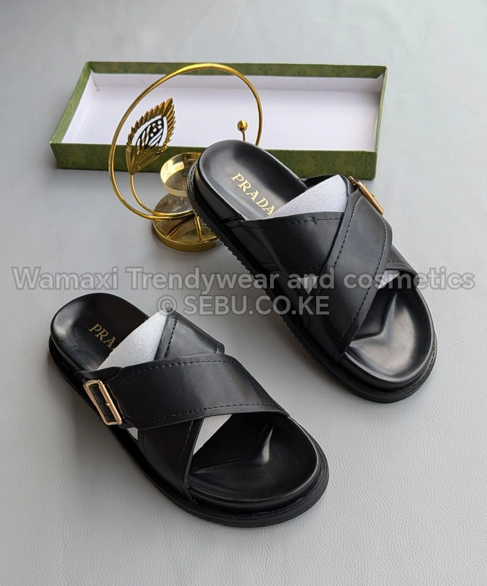 Prada Leather Sandals