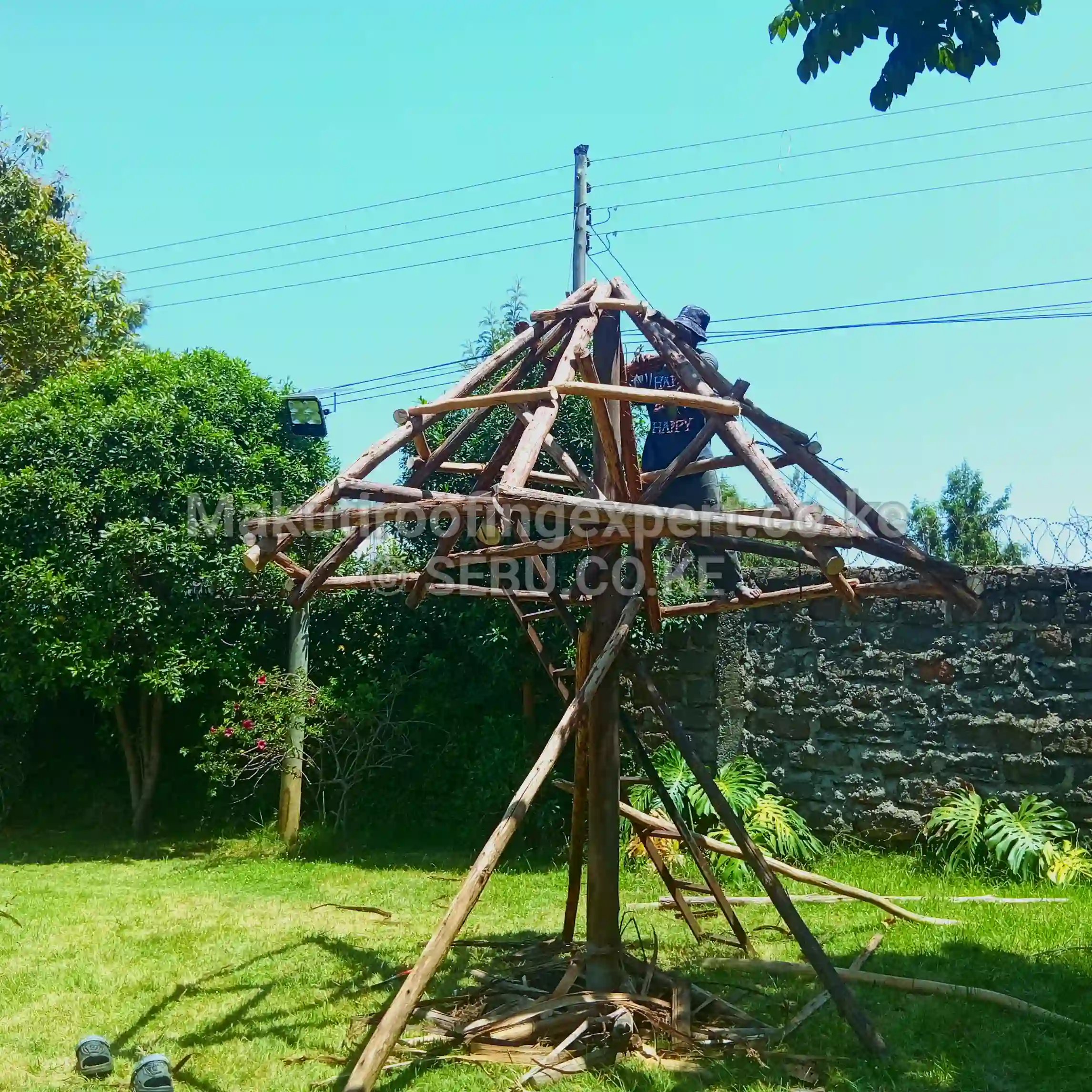 Makuti Thatching, Grass Thatching And Pokomo Mat Celling