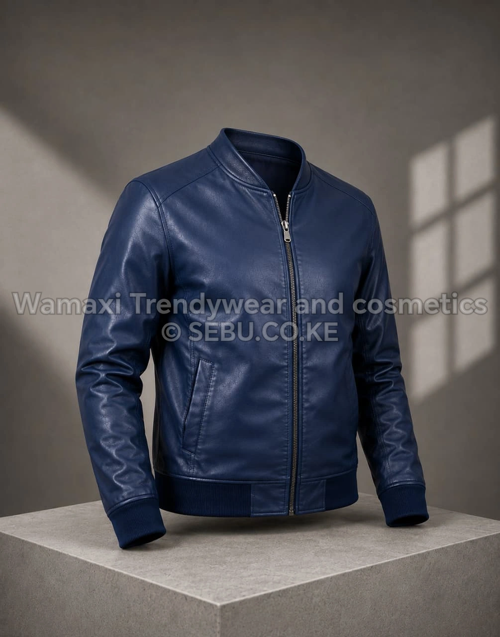 Leather Bomba Jacket
