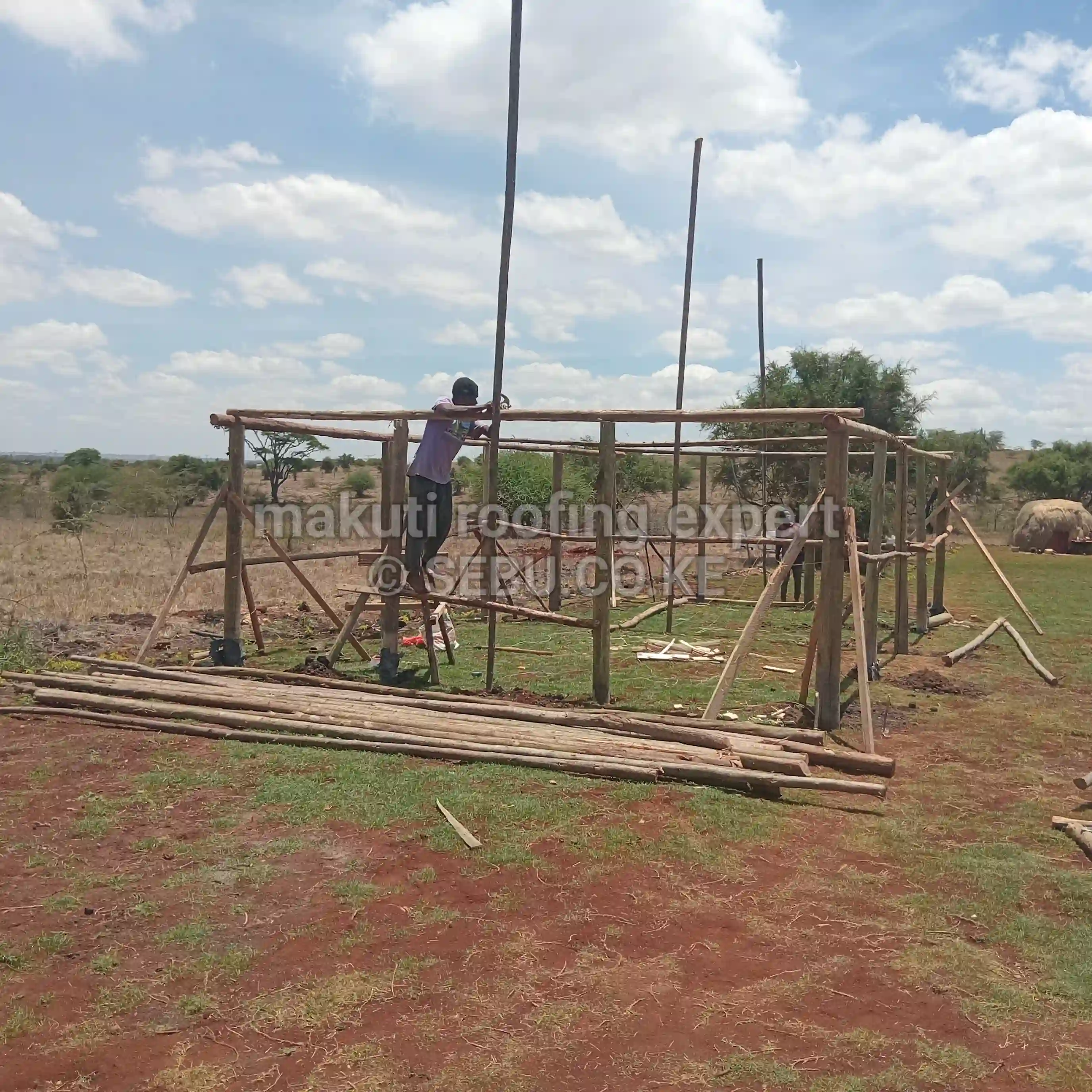Makuti Roofing Structure